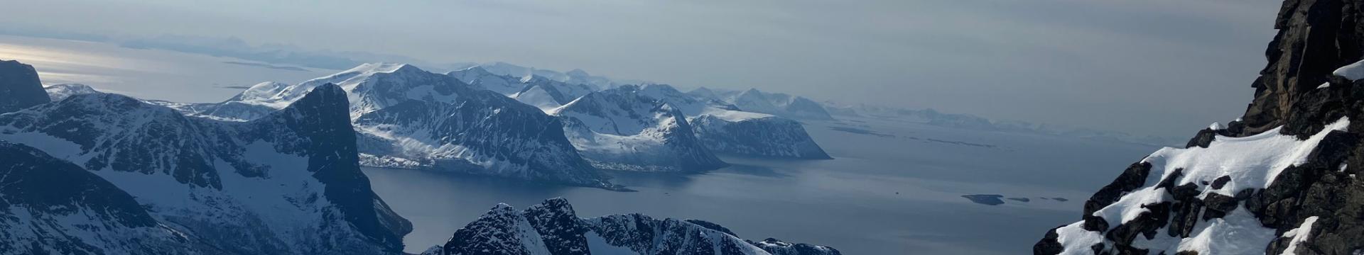 Kvænan, Skitouren Senja | © Thomas Lippitsch Geführte Skitouren auf der Insel Senja, Norwegen