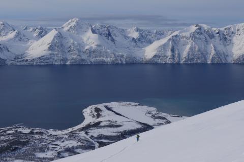 Gef&uuml;hrte Skitouren in den Lyngen Alpen