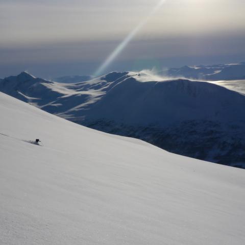 Gef&uuml;hrte Skitouren in den Lyngen Alpen