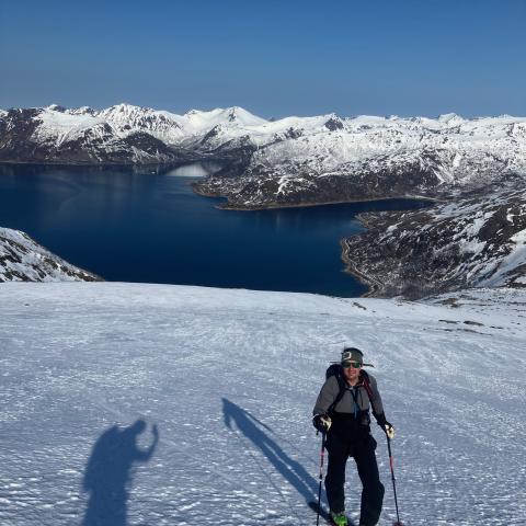 Gef&uuml;hrte Skitouren auf der Insel Senja, Norwegen