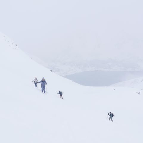 Kvittind, Skitouren Lofoten | © Thomas Lippitsch Geführte Skitouren rund um Svolvær, Lofoten