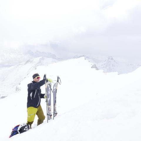 Breitinden, Skitouren Lofoten | © Thomas Lippitsch Geführte Skitouren rund um Svolvær, Lofoten