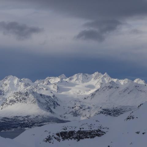 Gef&uuml;hrte Skitouren in den Lyngen Alpen