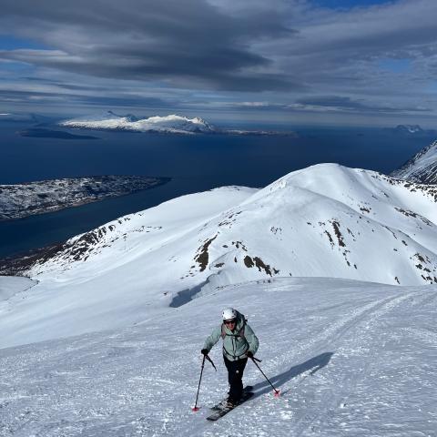 Gef&uuml;hrte Skitouren in den Lyngen Alpen mit Arctic Summits